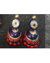 Handpainted Terracotta Jewellery – Ear rings
